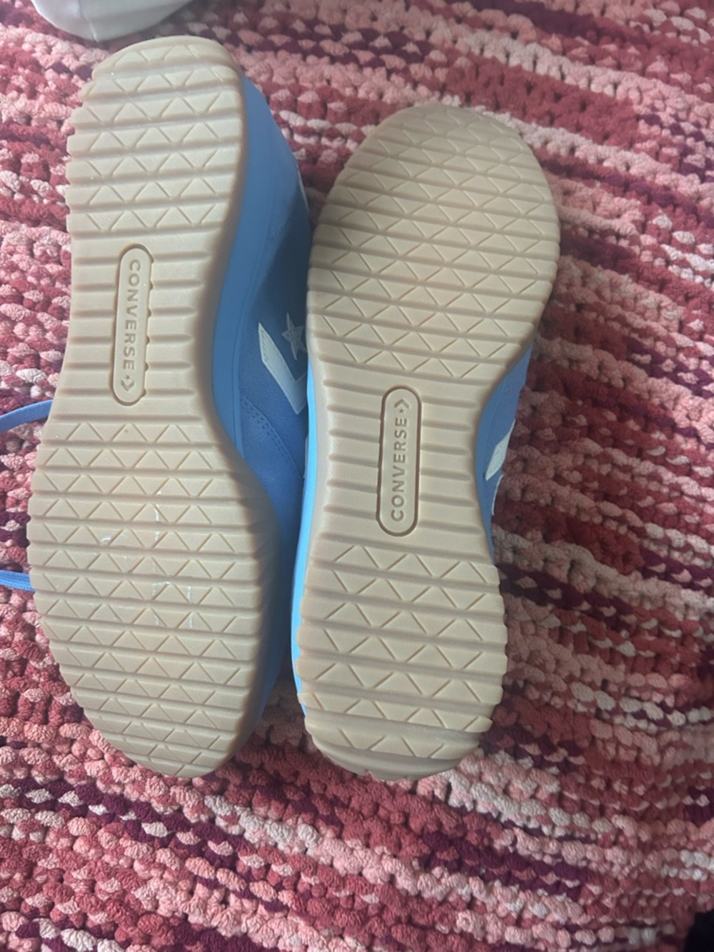 Converse Light Blue Suede Low-Top Sneakers NWT - Picture 5 of 8